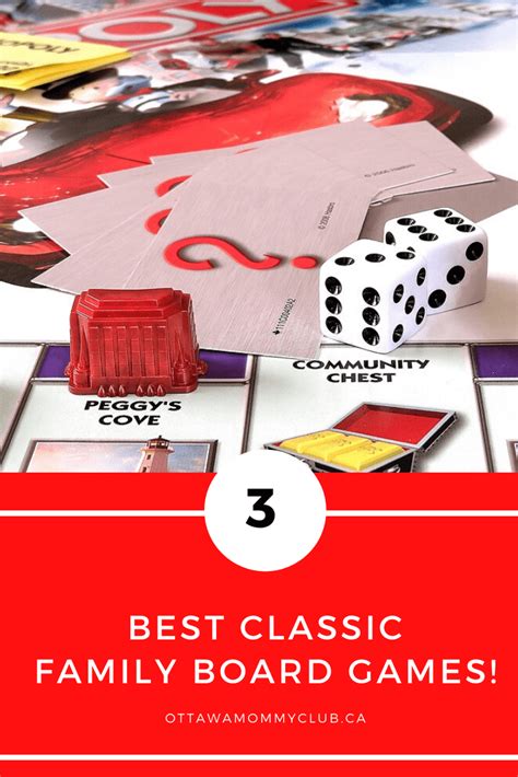 Top 3 Best Classic Family Board Games! - Ottawa Mommy Club