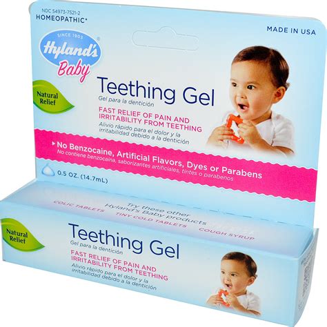 Hyland's, Baby, Teething Gel, 0.5 oz (14.7 ml) - iHerb.com