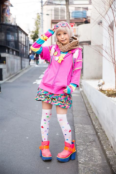 Get the Neon Cool Kawaii Look from Tokyo Fashion Week | Harajuku ...