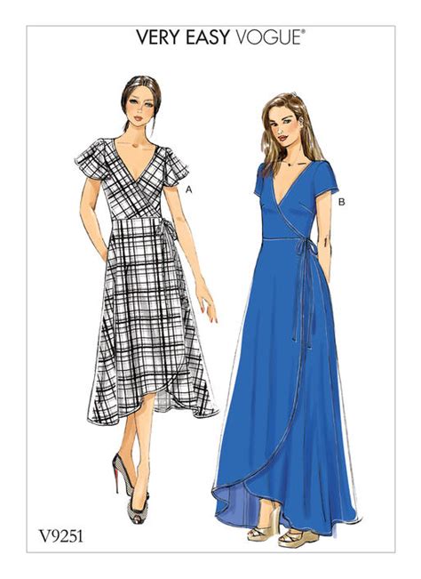 Wrap Dress Pattern – Fashion dresses