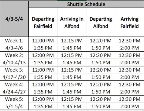 Shuttle - KVCC