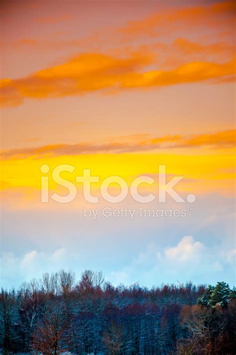 Dark Sky With Storm Clouds During Sunset Stock Photo | Royalty-Free | FreeImages