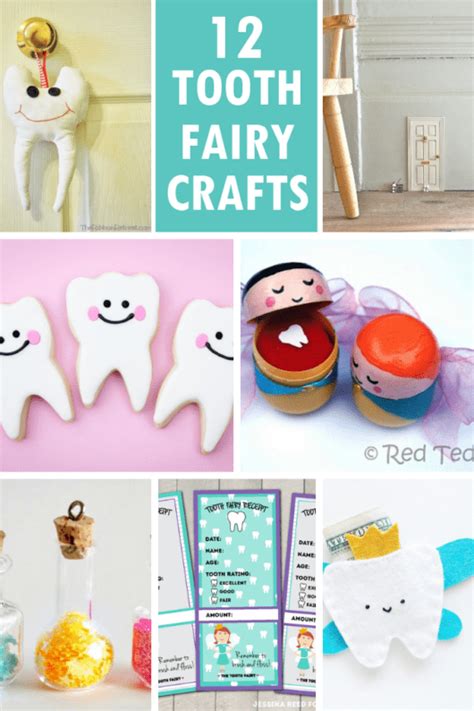 12 TOOTH FAIRY CRAFTS -- and DIY ideas for the tooth fairy.