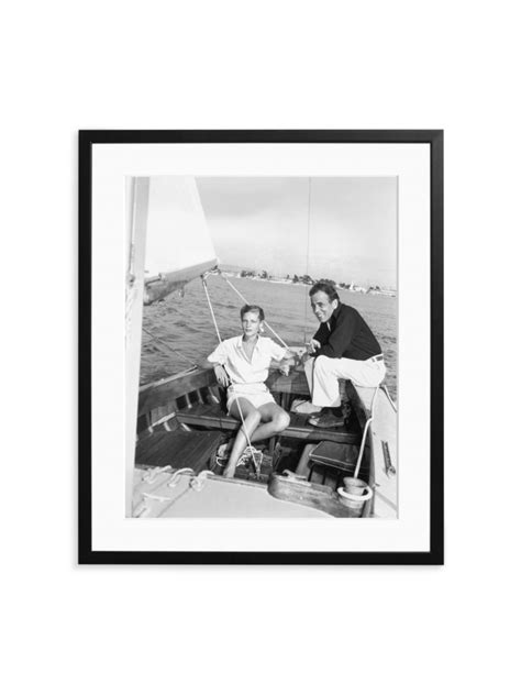 Shop Sonic Editions Bogart And Bacall Framed Photo | Saks Fifth Avenue