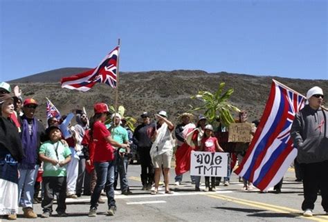 Mauna Kea Telescope Protest - PopularResistance.Org