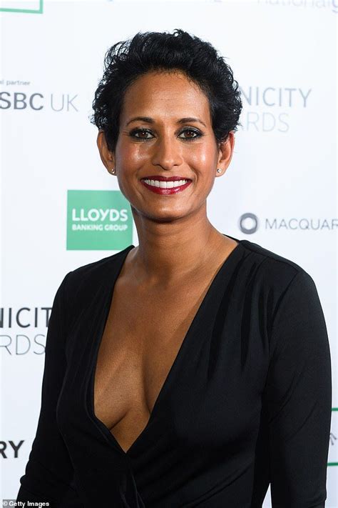 Naga Munchetty shows off her cleavage at Ethnicity Awards 2021 ...