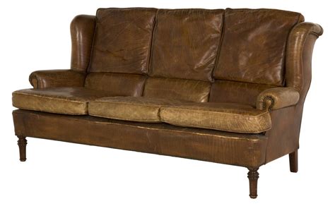 Vintage Danish Leather Sofa - Seating - Flea | Jayson Home | Leather sofa, Vintage danish sofa ...