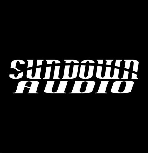 Sundown Audio decal – North 49 Decals