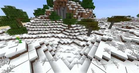 Always Snow Minecraft Texture Pack