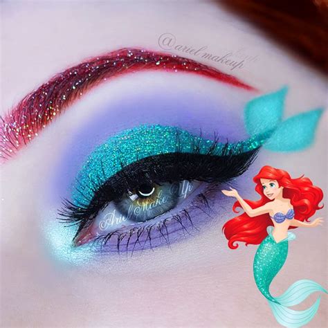 Ariel Make Up ~ Make Up & Beauty with a Princess Touch: ♕ The Mermaid Series ~ Ariel ♕{Inspired ...