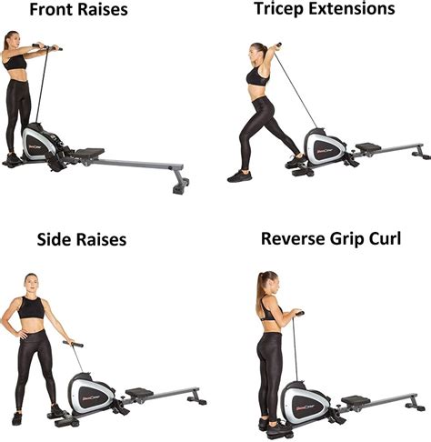 Fitness Reality 1000 Plus Magnetic Rower Full Exercise Needs Machine