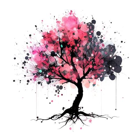 Premium AI Image | Cherry Blossom Tree