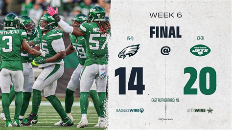 Instant analysis as Jets pull upset, finally score victory over Eagles