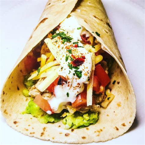 Mexican Wrap: A healthy Breakfast With A Spicy Twist