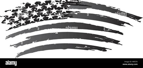 USA Flag Icon grayscale Icon Stock Vector Image & Art - Alamy