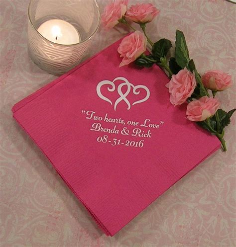 Wedding Napkins Personalized Personalized Napkins Wedding Napkins Cocktail Napkins Personalized ...