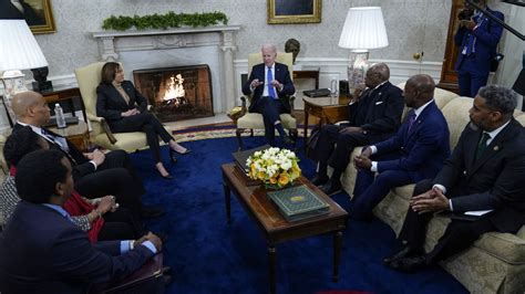 Biden meets with CBC members after Tyre Nichols' funeral