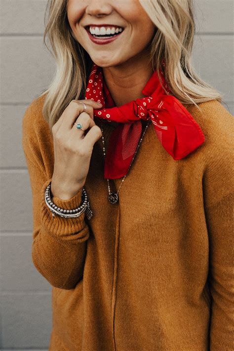 Red Cotton Bandana White Print Patterning One Size | Classic red, Cute christmas outfits ...