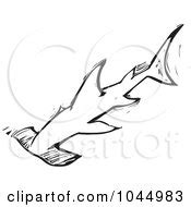 Royalty Free Hammerhead Shark Clip Art by xunantunich | Page 1