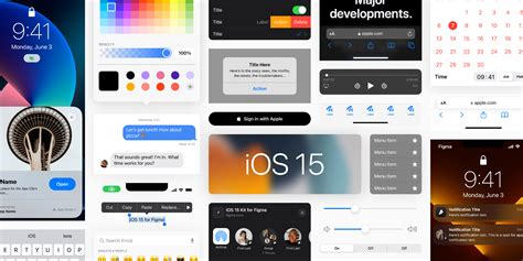 iOS 15 UI Kit for Figma (Community) | Figma