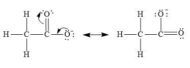 Write the two-resonance structures for the acetate ion. | Study.com