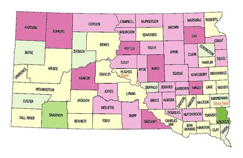 South Dakota: Population, percent change, 1990 to 2000