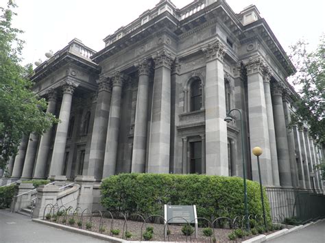 Parliament House, on the corner of North Terrace and King William Road in the Adelaide city ...