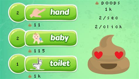 Poop Clicker 2 | 🕹️ Play Poop Clicker 2 Online On GamePix