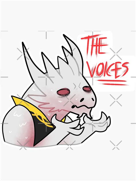 "Baldur's Gate 3 Fanart The Dark Urge - The Voices" Sticker for Sale by AbyssHorizon | Redbubble