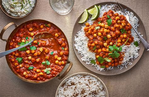 Chana Masala Curry With Rice Recipe | Plant-Based Recipes | Tesco Real Food