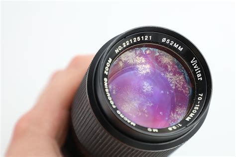 Camera lens fungus - A guide - Vintage Cash Cow Blog