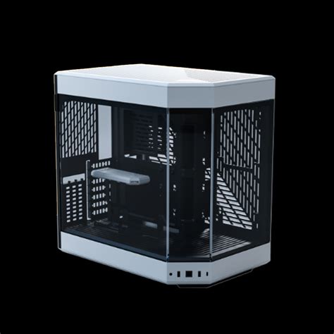 Hyte Y60 Dual Chamber ATX Case - White | JusPC