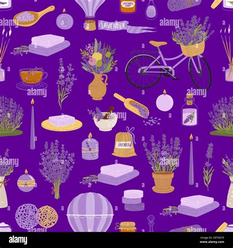 Lavender bicycle Stock Vector Images - Alamy