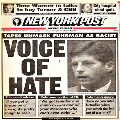 Patrick J. McKenna: The O.J. Simpson Trial & the Mark Fuhrman Tapes by The Context of White ...