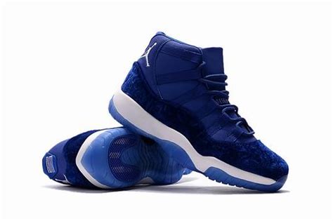 Air jordan 11 retro shoes Velvet Heiress Blue