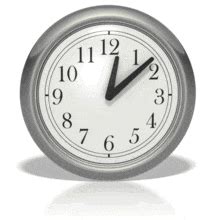 Clock with Hands Turning Backwards | 3D Animated Clipart for PowerPoint ...