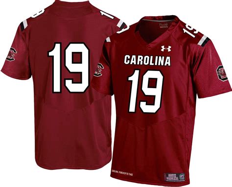 Under Armour South Carolina Gamecocks #19 Garnet Replica Football ...