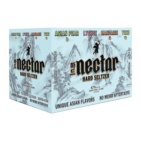 Nectar Hard Seltzer Variety Pack 12 pk Cans - Shop Malt beverages ...