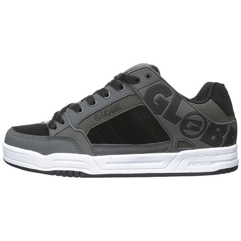 Globe Tilt Skateboard Shoes - Charcoal/White/Black