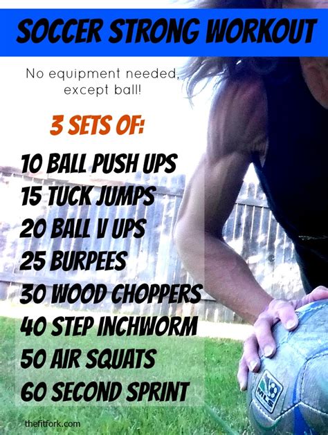 Soccer Strong Workout, Injury Prevention + Giveaway | thefitfork.com