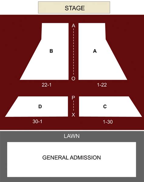 Chateau St Michelle, Woodinville, WA - Seating Chart & Stage - Seattle Theater