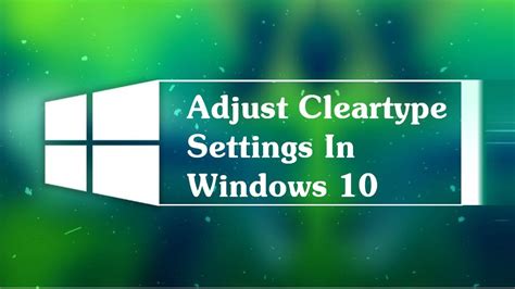 How To - How To Adjust ClearType Settings In Windows 10 | AnandTech ...