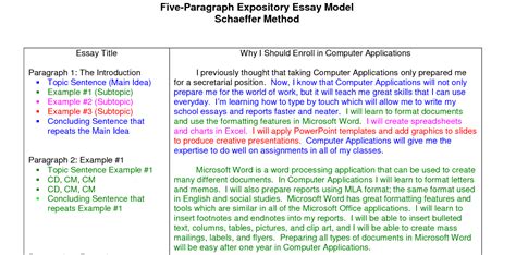 Expository Essay Sample: Academic Guide