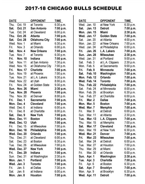 Nba Regular Season Schedule | Examples and Forms