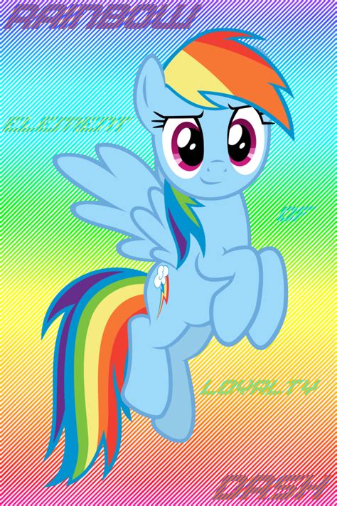 Rainbow Dash - Iphone wallpaper by mzx-90 on DeviantArt