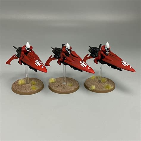 WINDRIDERS JETBIKES SAIM-HANN ELDAR CRAFTWORLDS WARHAMMER 40,000 40K ...