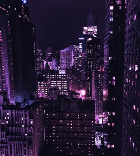 Purple city | Aestheticly pleasing, Purple city, City landscape