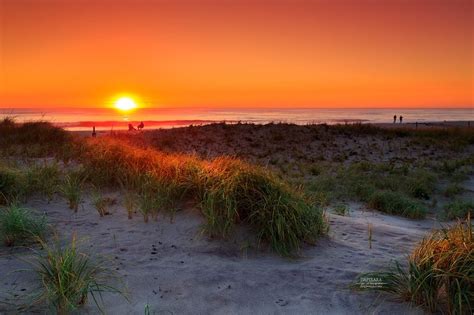 Today's byo͞odəfəl Ocean sunrise at Nauset beach, Orleans, Cape Cod. Nauset beach, Orleans, MA ...