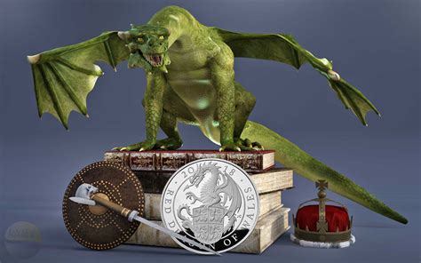 The Red Dragon of Wales is the latest proof Queens Beasts coin. Could ...