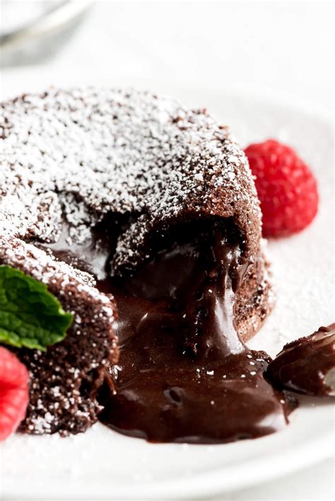 Molten Lava Cake for Two | Recipe | Molten lava cakes, Lava cakes, Rich chocolate dessert